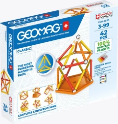 GEOMAG ανακυκλωμένο μαγνητικό σετ κατασκευών 42 τεμαχίων