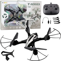 Drone Y30 με φώτα LED και περιστροφή 360°
