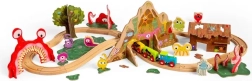 Bigjigs Rail ξύλινος σιδηρόδρομος – Τερατάκια