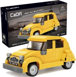 CaDA κίτρινο αυτοκίνητο πόλης Citroen 2CV