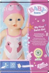 BABY born My First Κολυμβήτρια – κούκλα που κολυμπά για παιχνίδια στο νερό 30 cm