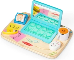 Ξύλινος φορητός υπολογιστής για παιδιά Melissa & Doug