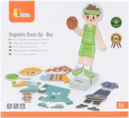 VIGA μαγνητικό σετ ντυσίματος – αγόρι