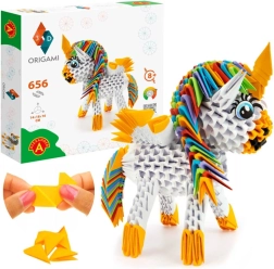 ALEXANDER 3D origami – μονόκερος, 656 τεμάχια