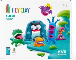 Hey clay aliens – δημιουργικό σετ πλαστελίνης για παιδιά