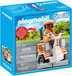 Playmobil City Life διασώστης σε Segway με αξεσουάρ