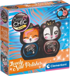 Clementoni Crazy Chic Beauty: σετ βερνικιών νυχιών Lovely – Dvojbalení