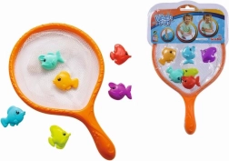 Απόχη με πολύχρωμα ψαράκια