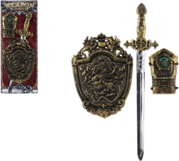 Ιπποτική Σετ για Παιδιά με Σπαθί, Προστατευτικό και Ασπίδα