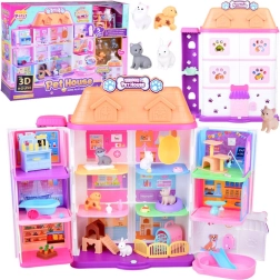 Αναδιπλούμενο σπιτάκι για κατοικίδια Pet House – σετ με φιγούρες και αξεσουάρ