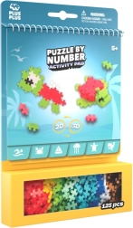 Plus-Plus Activity Ωκεανός κατασκευαστικό σετ 12 σε 1