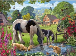 Παζλ Ravensburger Hadlow – κόσμος των πόνι 500 κομμάτια