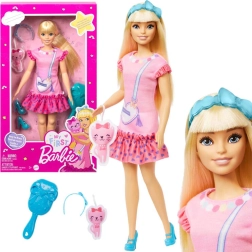 Η πρώτη μου κούκλα BARBIE με γατάκι, 34 εκ.