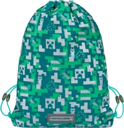 Σακίδιο τύπου πουγκί με ασημένιο Creeper από το MINECRAFT