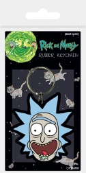 Λαστιχένιο μπρελόκ RICK AND MORTY – το τρελό χαμόγελο του Rick