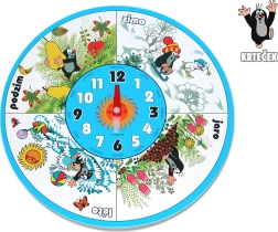 Ξύλινο επιτοίχιο ρολόι KRTEK 20 cm