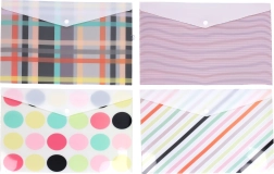 Φάκελος με κουμπί 36x26 cm mix