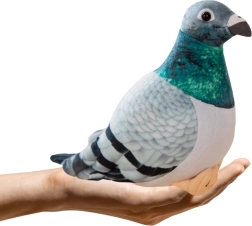 Λούτρινο περιστέρι ροζοπεριστεράς 20 cm