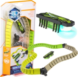Hexbug Nano Flash αρχικό σετ – πράσινο ρομποτικό σκαθάρι με εύκαμπτη πίστα