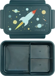 A Little Lovely Company διαστημικό κουτί φαγητού με χωρίσματα 1,2 l