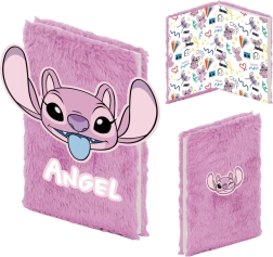 Λούτρινο σπιράλ τετράδιο Lilo & Stitch – Angel