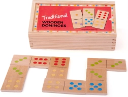 Ξύλινο ντόμινο Bigjigs Toys κλασικό