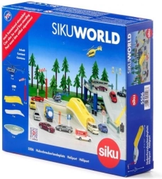 SIKU WORLD ελικόπτερο με ελικοδρόμιο