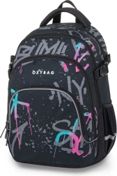 Σχολικό σακίδιο πλάτης OXY Scooler Graffiti Pink