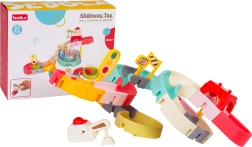 Κολλητή αγωνιστική νεροτσουλήθρα μπάνιου με βεντούζες, 37 κομμάτια