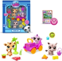 Littlest Pet Shop σετ σαφάρι με 3 ζωάκια