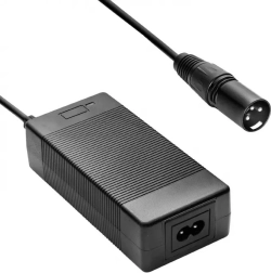 Φορτιστής για ηλεκτρικά οχήματα AKYGA 29,4 V / 2 A, 60 W, σύνδεσμος XLR (Cannon)