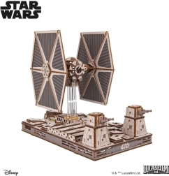 Ugears 3D ξύλινο μηχανικό παζλ Star Wars TIE μαχητικό