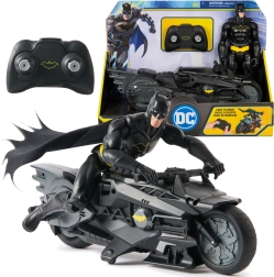 Φιγούρα Batman 30 cm και τηλεκατευθυνόμενη μοτοσικλέτα RC Batcycle
