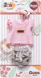 Guca σετ ρούχα για μωρό μαϊμουδάκι Reborn 32 cm με πιπίλα