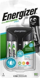 Φορτιστής ENERGIZER Pro με επαναφορτιζόμενες μπαταρίες AA