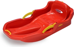 Snow Play έλκηθρο Comfort 80 cm κόκκινο με χειροκίνητα φρένα
