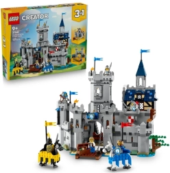 LEGO® Creator 3 σε 1 31168 Μεσαιωνικό κάστρο και ιππότες πάνω σε άλογα