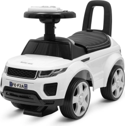 Παιδικό όχημα ισορροπίας Baby Mix Prime SUV λευκό με δερμάτινο κάθισμα