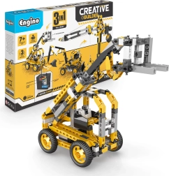 Κατασκευαστικό σετ Engino Creative Builder – κατασκευαστικά μηχανήματα (3 σε 1)