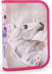 Σχολική κασετίνα μονόροφη OXYBAG Άλογο Romantic