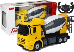 Τηλεκατευθυνόμενη μπετονιέρα Mercedes-Benz Arocs Rastar 1:14 κίτρινη