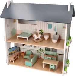 Ξύλινο κουκλόσπιτο «Ευχάριστο»