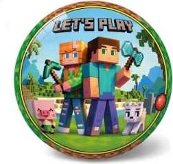 Μπάλα Star 23 cm Minecraft Let's Play