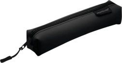 Στενή κασετίνα PASTELINI μαύρη με ελαστική στερέωση