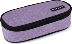 Σχολική κασετίνα τύπου etui Unicolor μωβ