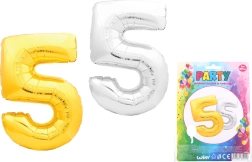 Φουσκωτό μπαλόνι σε σχήμα αριθμού 5