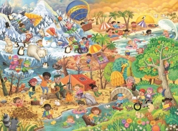 Παζλ Ravensburger Διασκέδαση σε κάθε εποχή XXL 100 κομμάτια