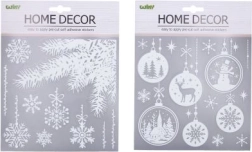 Χριστουγεννιάτικη διακόσμηση για τοίχο ή παράθυρο