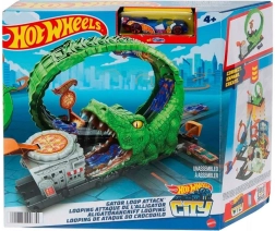 Hot Wheels θεματικό σετ κροκοδειλίσια θηλιά
