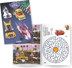 DJECO βιβλίο δραστηριοτήτων Crazy Motors